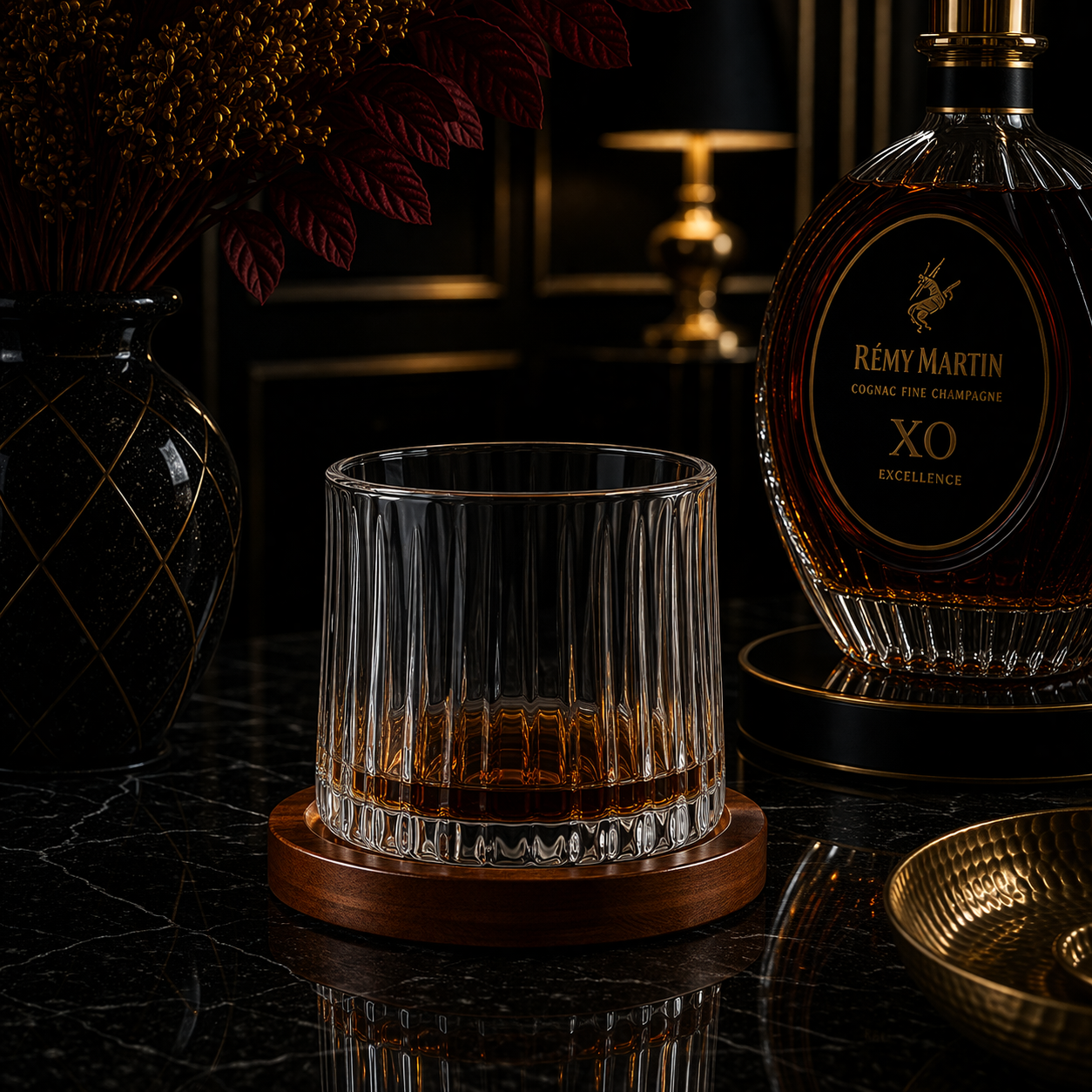 Verre à Whisky avec Socle