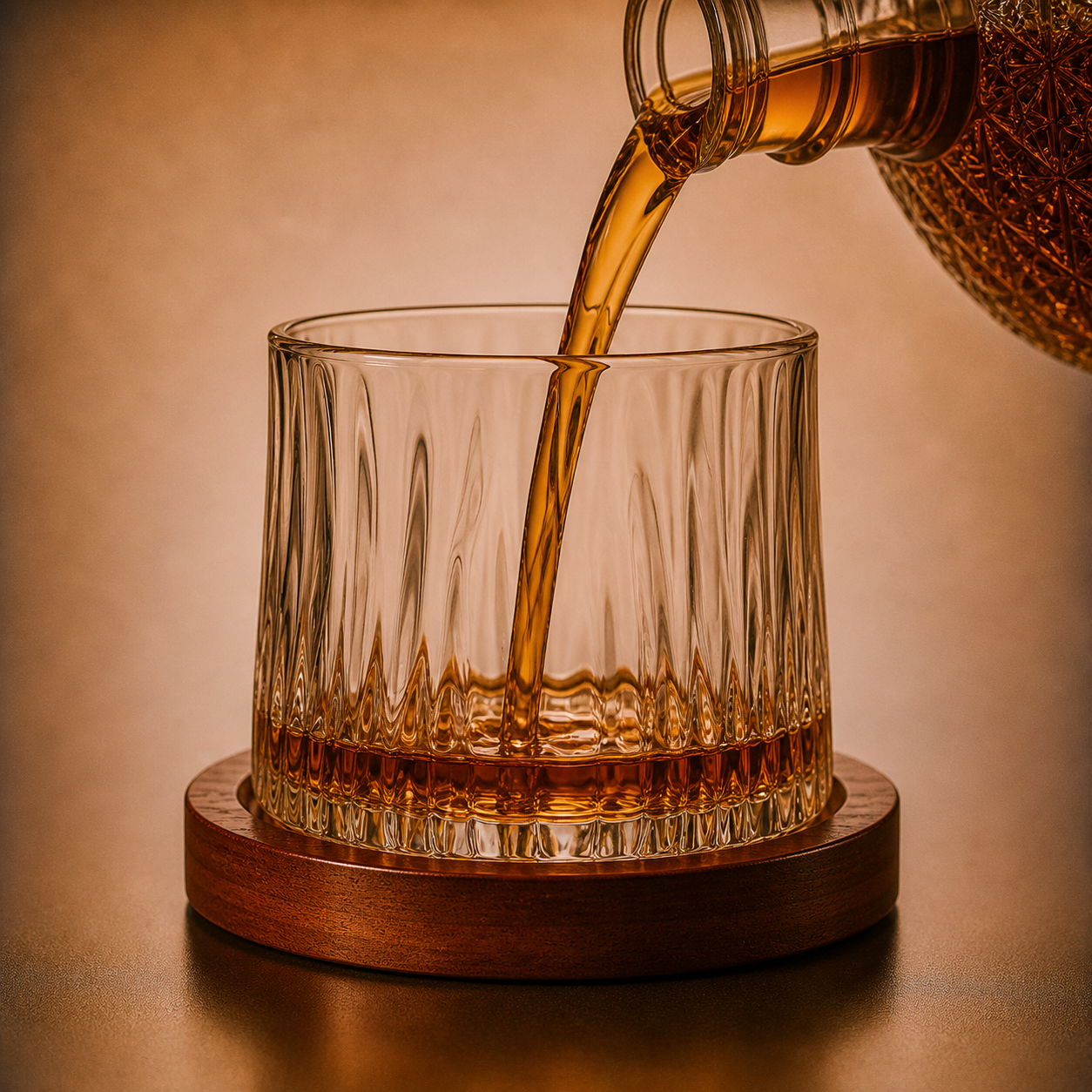 Verre à Whisky avec Socle