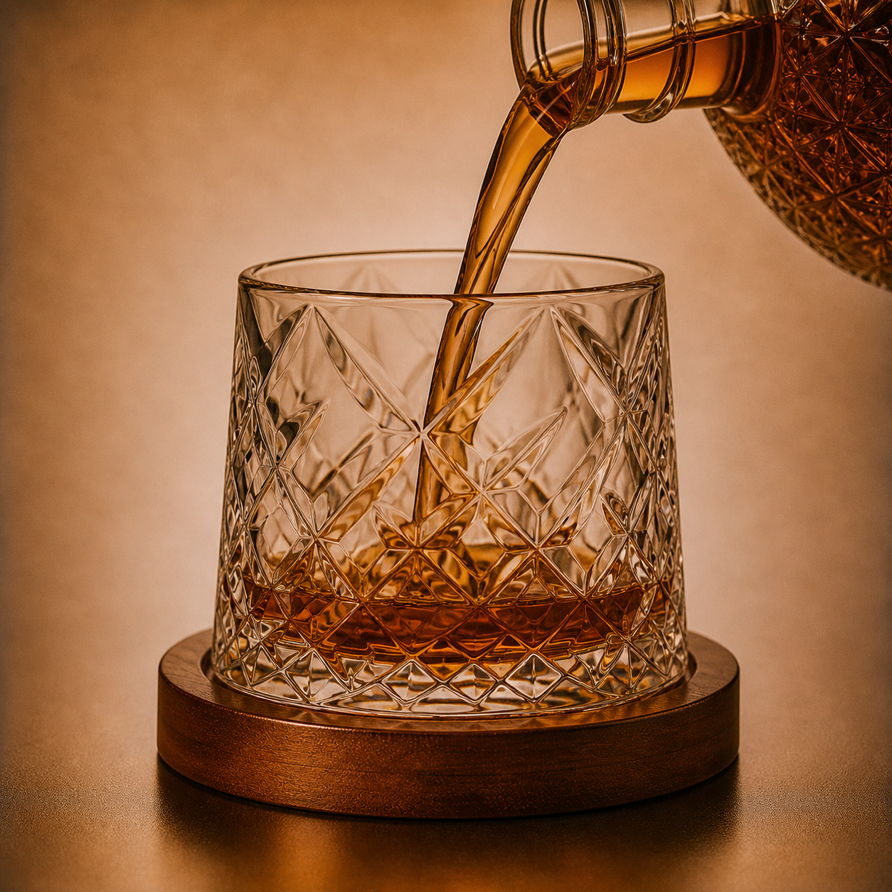 Verre à Whisky avec Socle