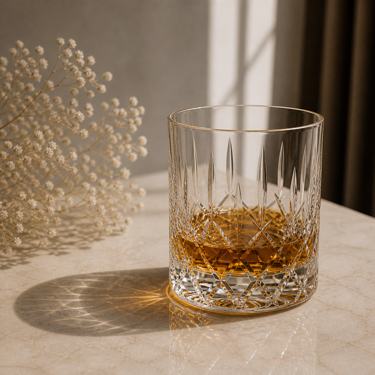 Verre à Whisky Cristal Edo Kiriko