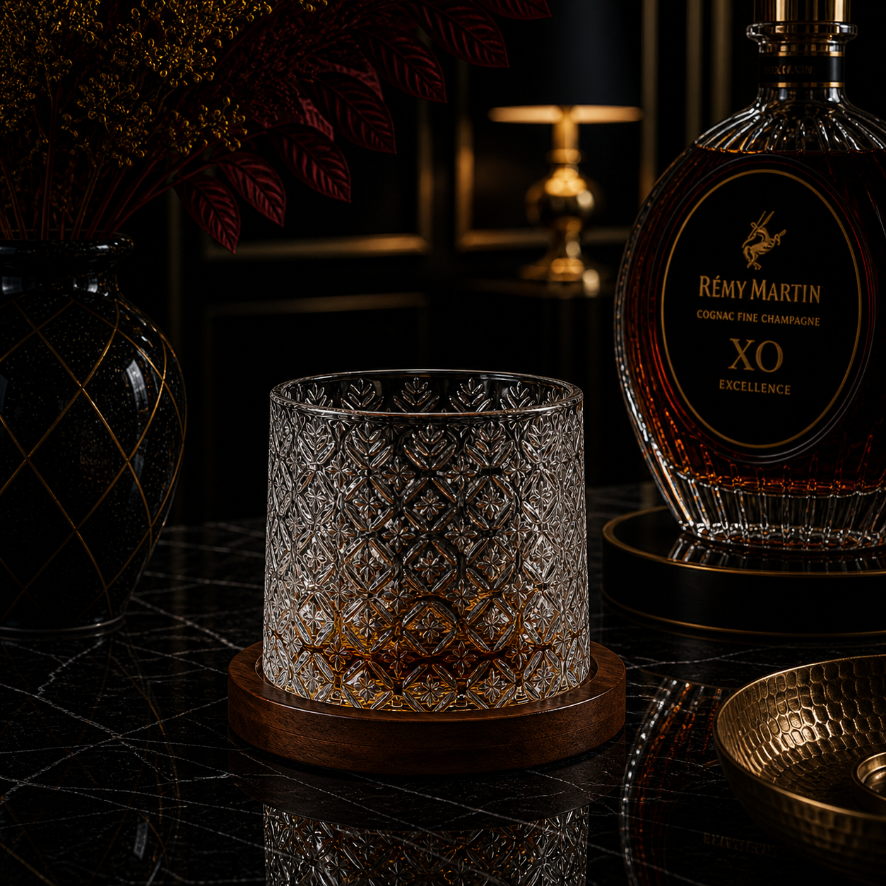 Verre à Whisky avec Socle