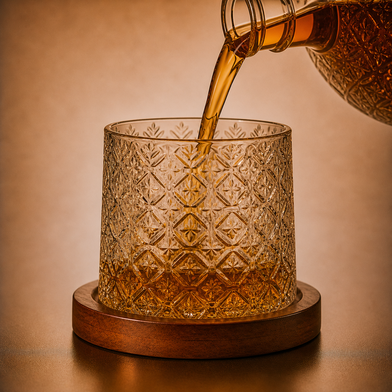 Verre à Whisky avec Socle