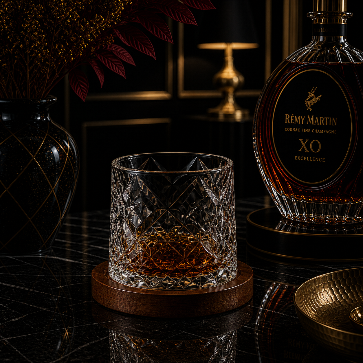 Verre à Whisky avec Socle
