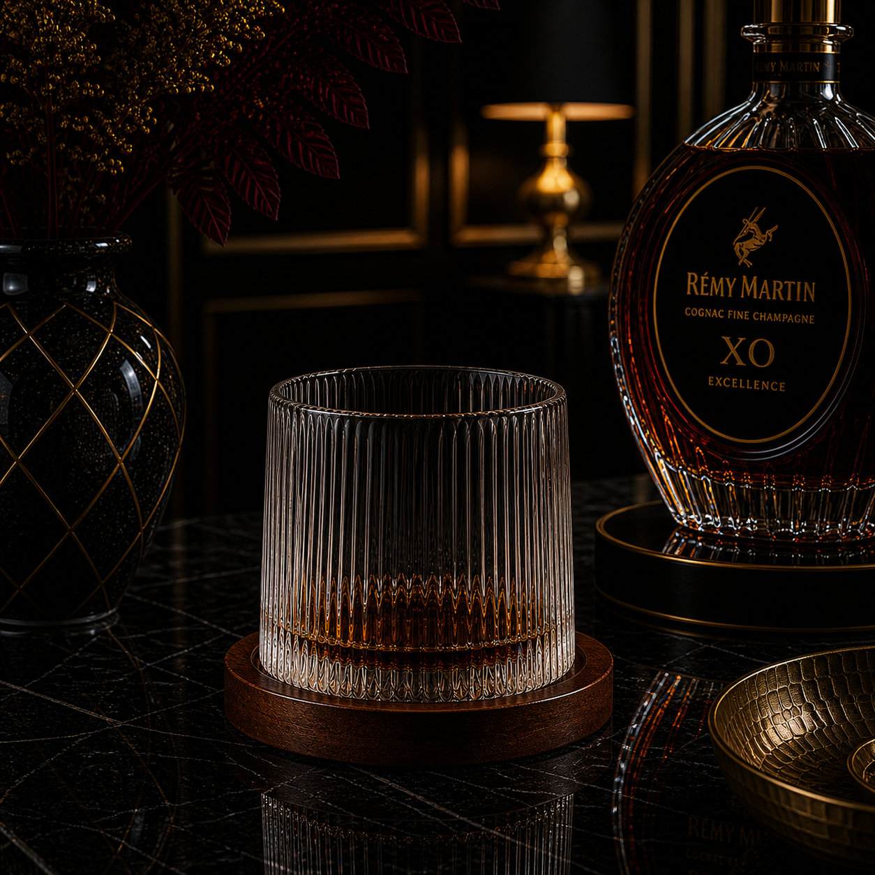 Verre à Whisky avec Socle