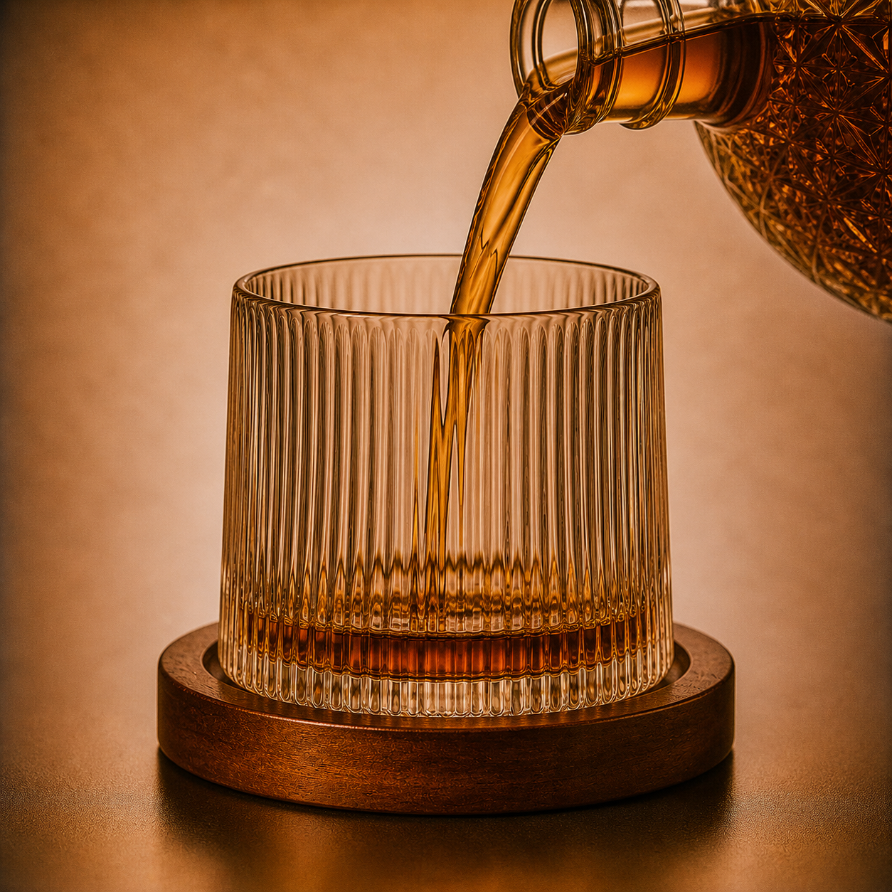 Verre à Whisky avec Socle