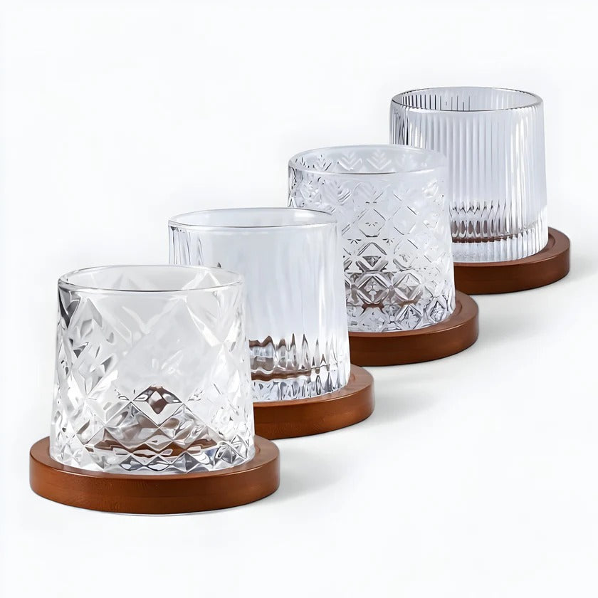 Verre à Whisky avec Socle